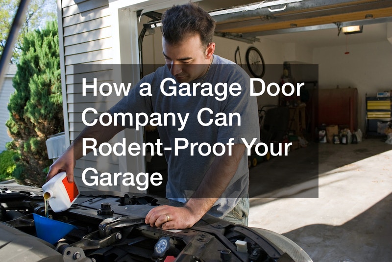 How a Garage Door Company Can Rodent-Proof Your Garage